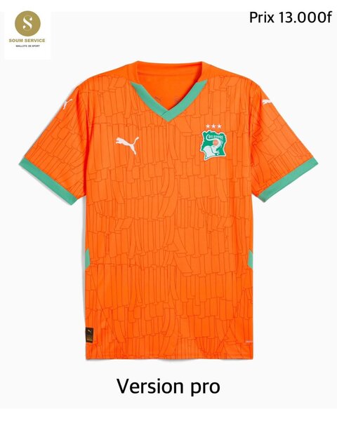 Maillot Équipe Côte d'Ivoire