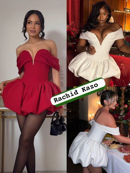 Robe courte élégante