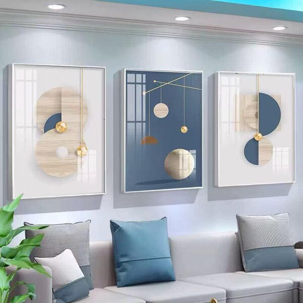 Ensemble de tableaux géométriques modernes