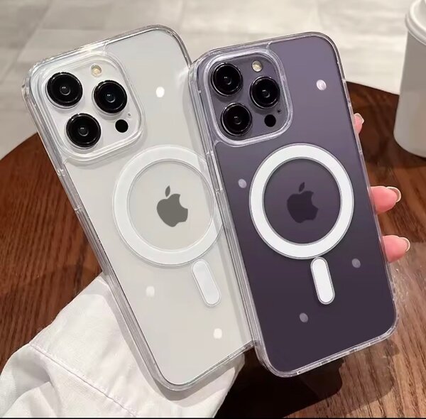 Coque MagSafe transparente iPhone