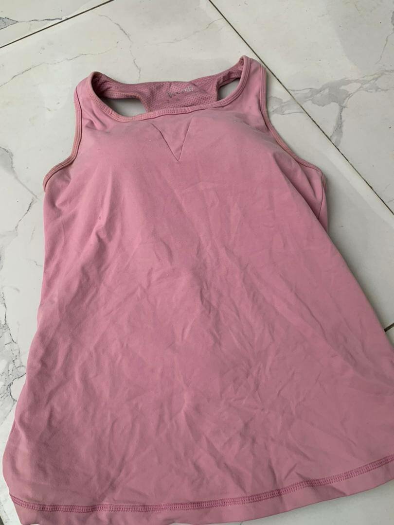 Débardeur rose sport