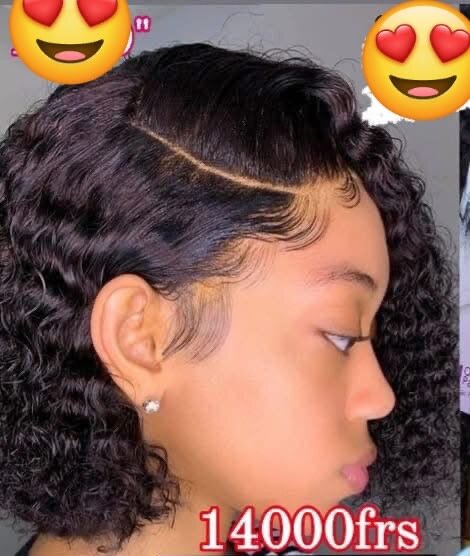 Perruque Bouclée Naturelle