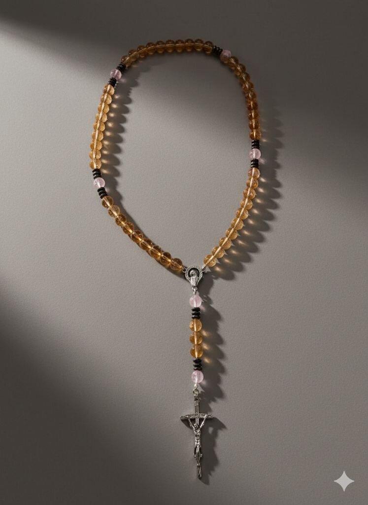 Chapelet en pierre naturelle