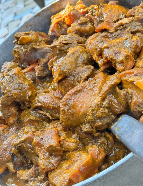 Porc Africain Braisé + Attieke