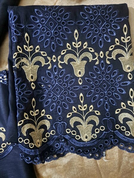 Boring embroidery lawn 3pc