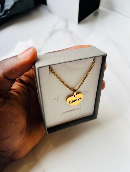 Customized stainless steel necklace