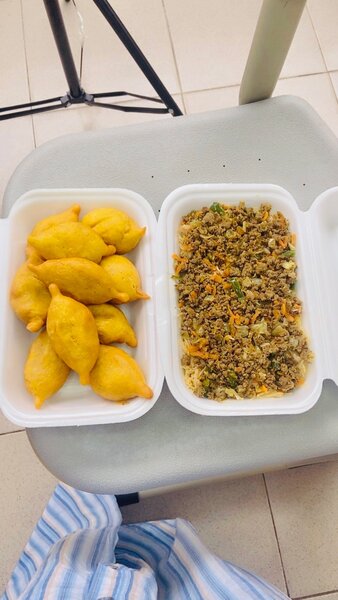 Beignets au vermicelles