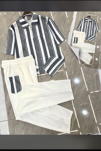 Ensemble Pyjama Rayé Homme