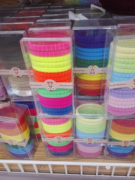 Élastiques Cheveux Colorés