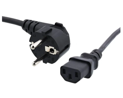 AC Power Cable EU Standard 1.2M Extension Cables Universal Current Cable Adapter Power Cord Lead