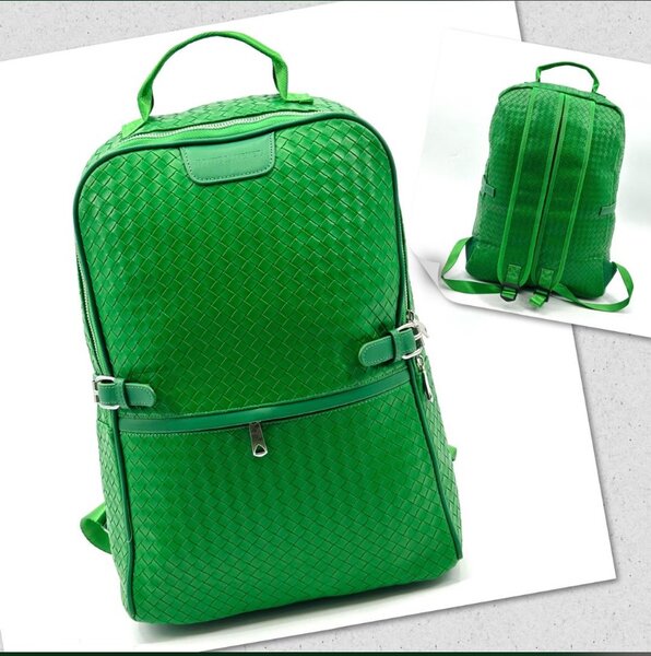 All green Bottega Veneta Leather