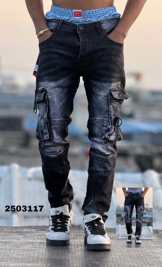 Jeans déchirés tendance homme