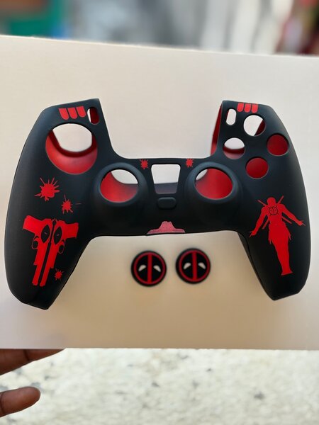 Skin manette PS5 Deadpool