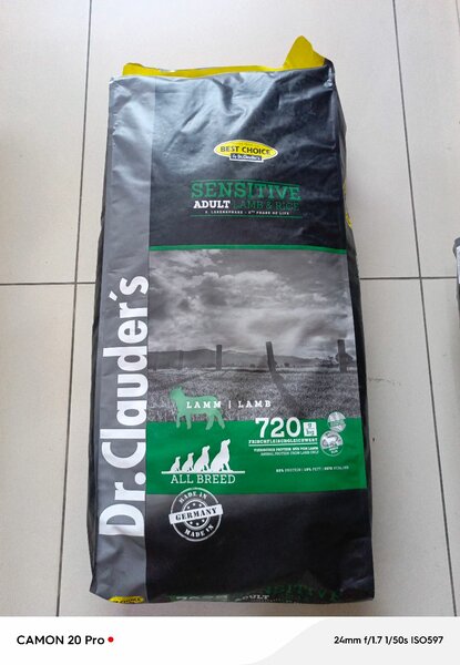 Nourriture Pour Chien Sensible