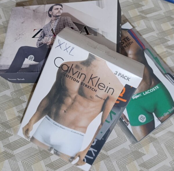 Coffret de Boxers Homme Coton
