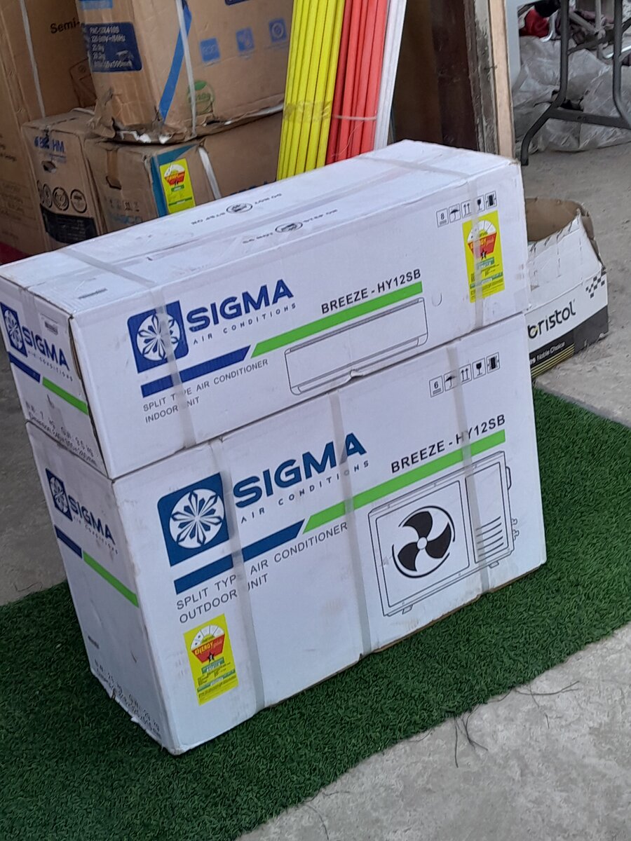 Sigma durable air conditioner 1.5hp r410gas