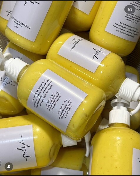 Calendula & Saffron body cream