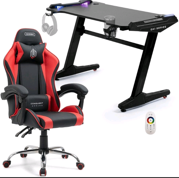 OVERDRIVE Gaming office chair and Desk combo