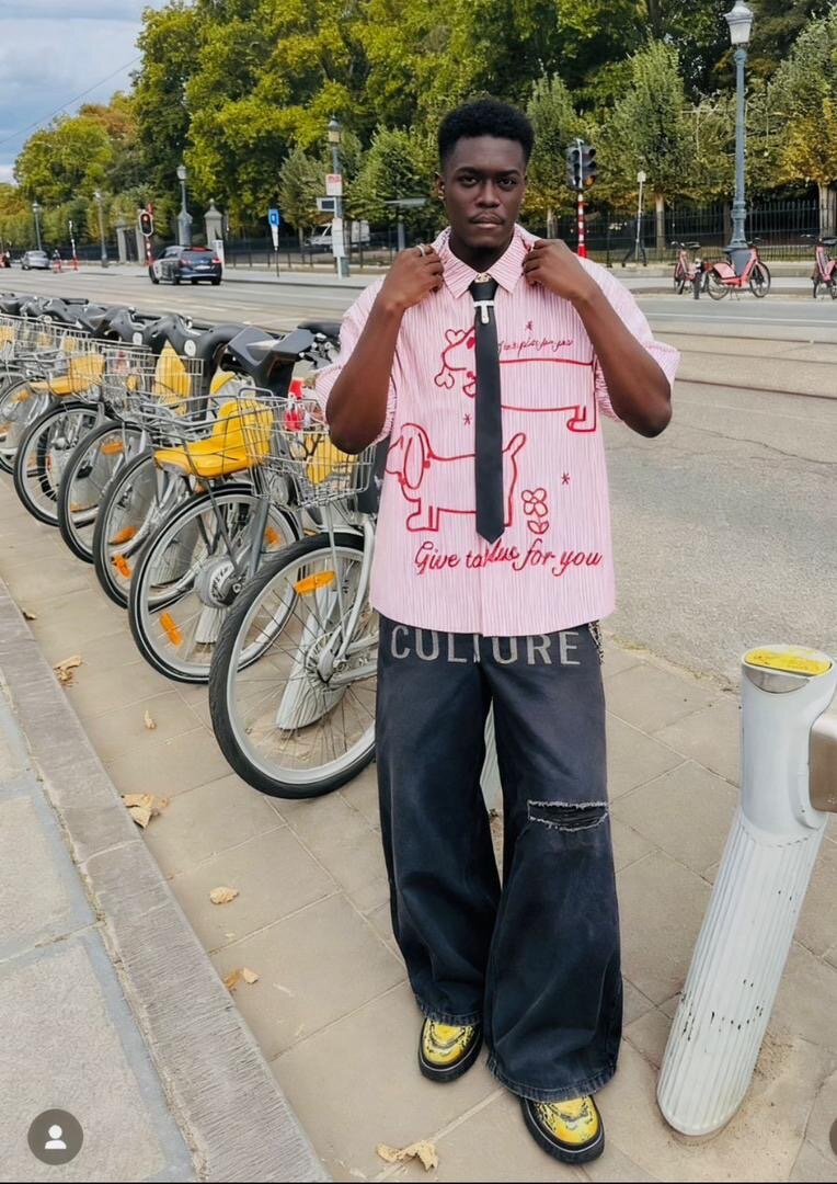 Chemise imprimée vintage