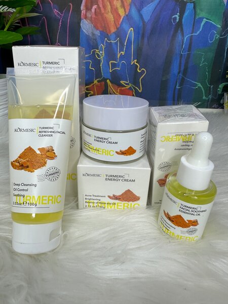 Tumeric facial set