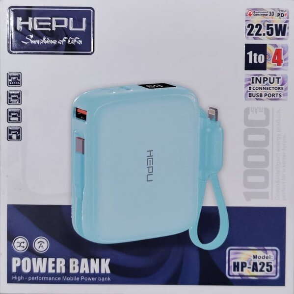 HEPU Power Bank 10000mAh