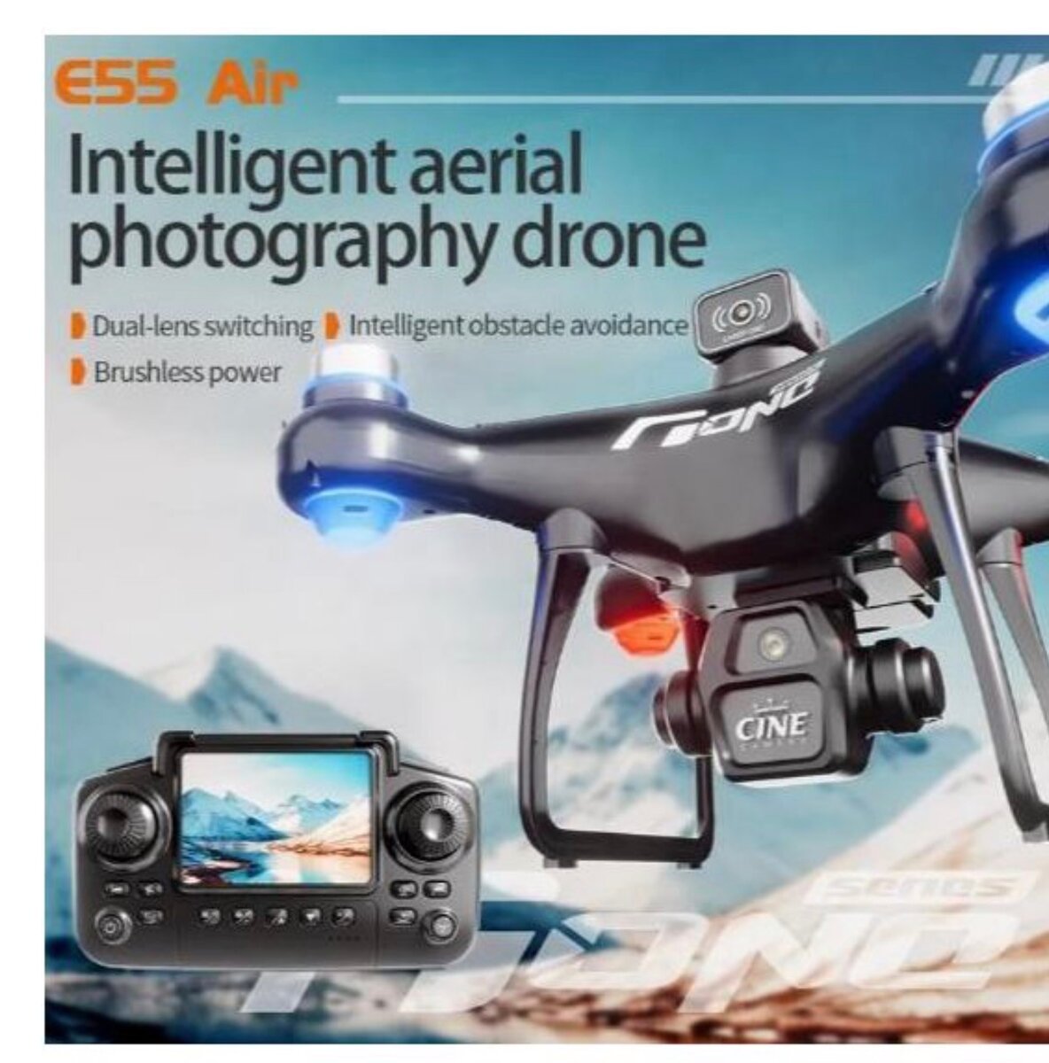 Drone photographique intelligent