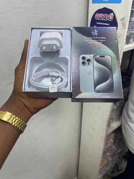 Chargeur iPhone 15 authentique