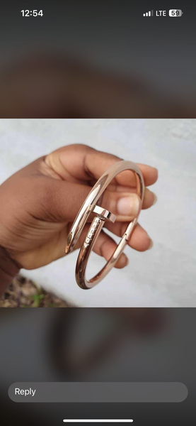 Nail bracelet
