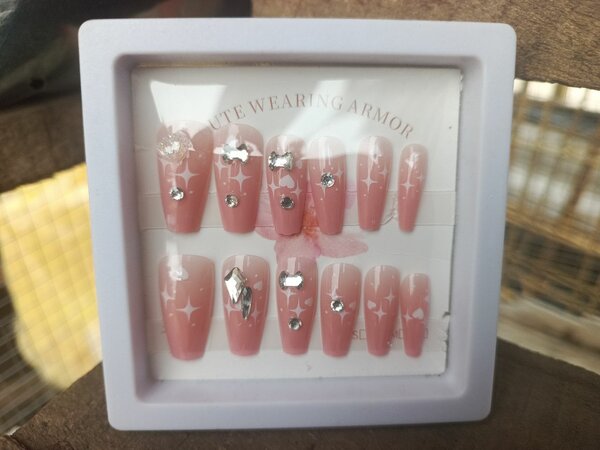 Ongles Press-Ons Brillants