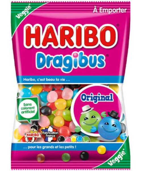 Bonbons Haribo Dragibus Original
