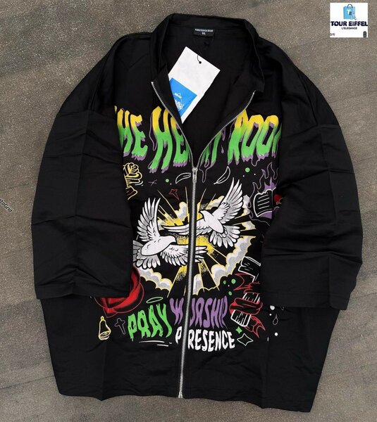 Chemise Crop top tendant