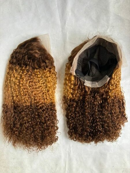 perruque longues boucles différentes couleurs