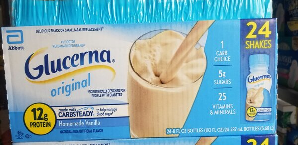 Glucerna Original Diabetics Shakes (24pcs)