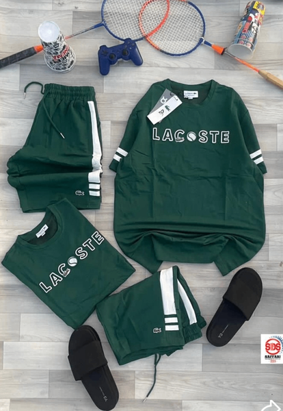 Ensemble Vert Lacoste Sport