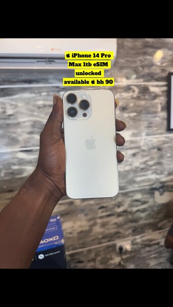 iPhone 14 Pro Max 1tb eSIM unlocked