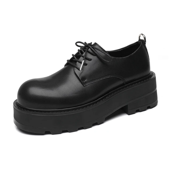 Chaussures Derby à semelle épaisse