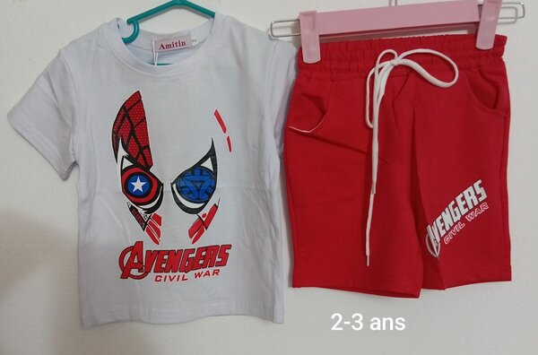 Ensemble Avengers Enfants
