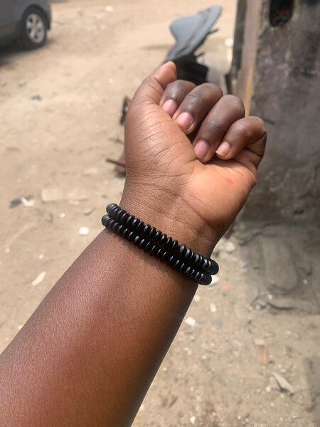 2 Bracelets élégant noir