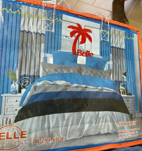 Parure de lit 6 pièces Belle