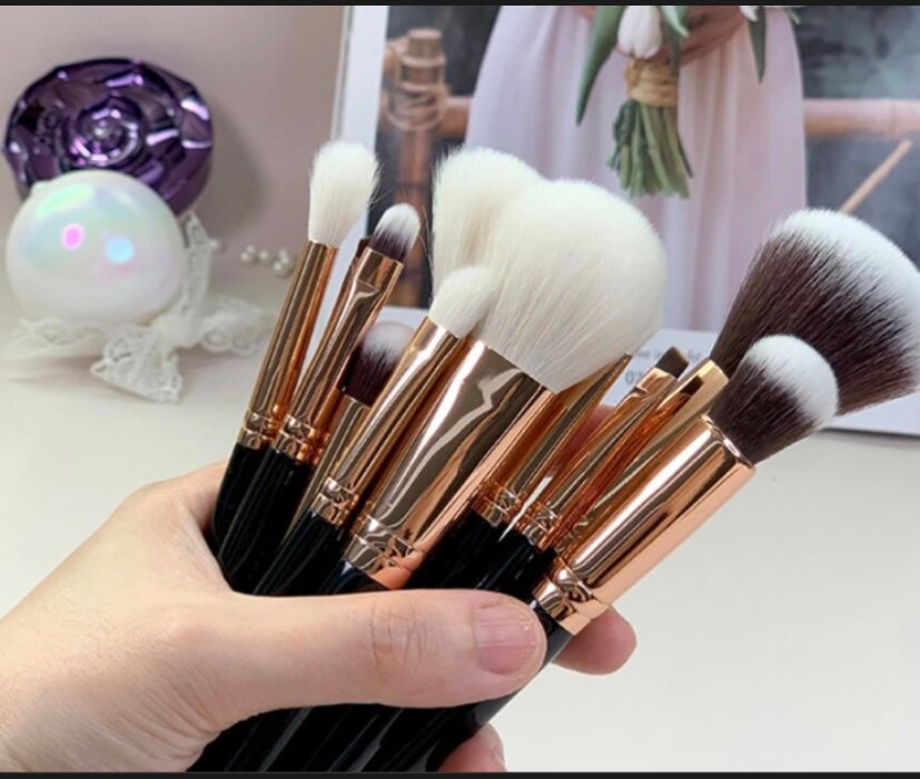 Ensemble de Pinceaux Maquillage 13 Pièces