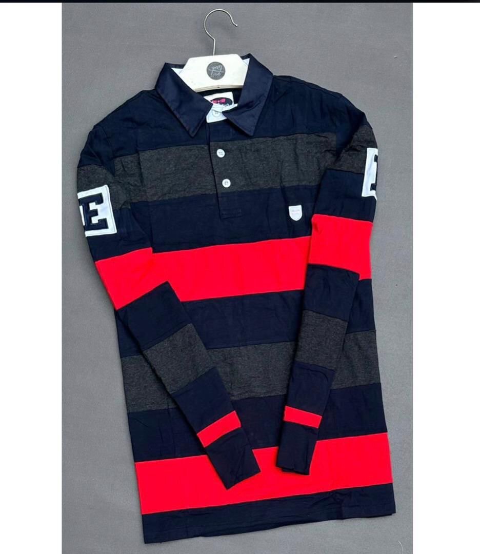 Polo rayé pour homme