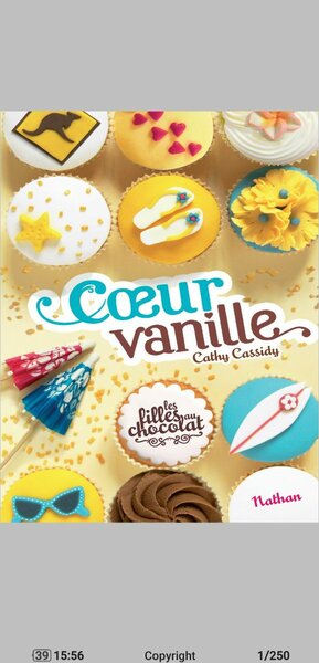 Livre Coeur Vanille