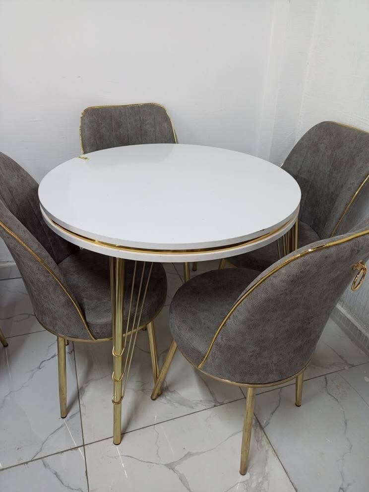 Ensemble Table Ronde + Chaises