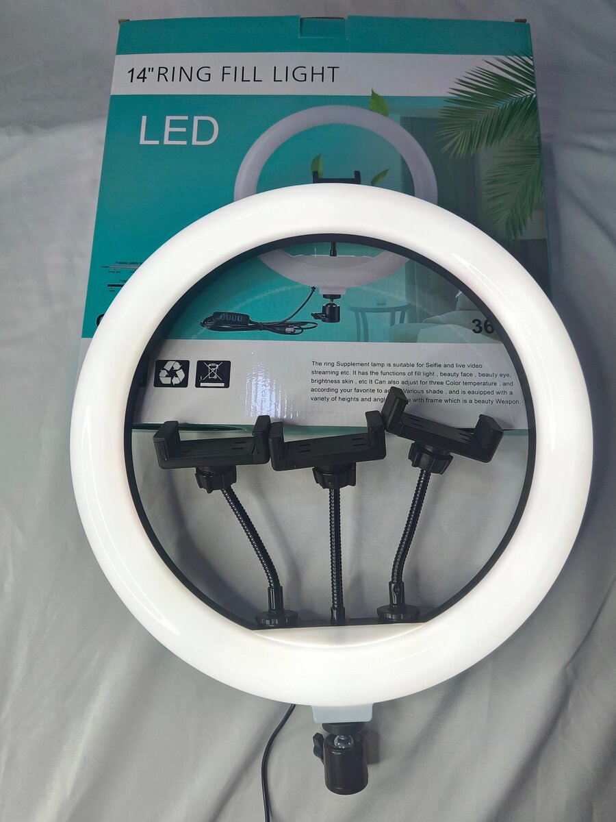 Lampe Anneau LED 14'' avec Trépied