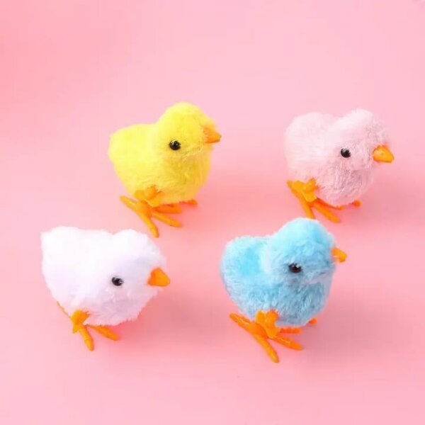 Peluches Poulets Colorés