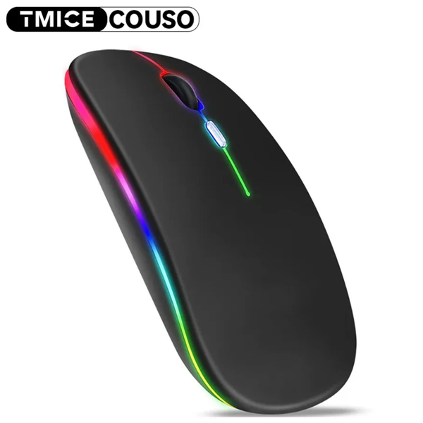 Souris sans fil LED rechargeable