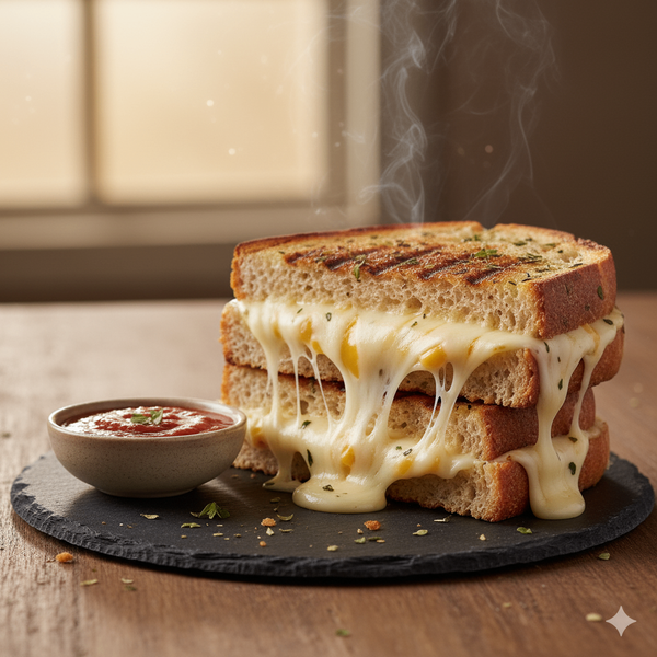 Sandwich au fromage fondant