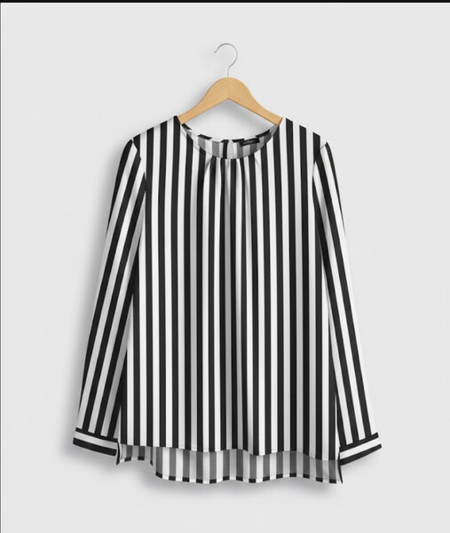 Blouse rayée élégante