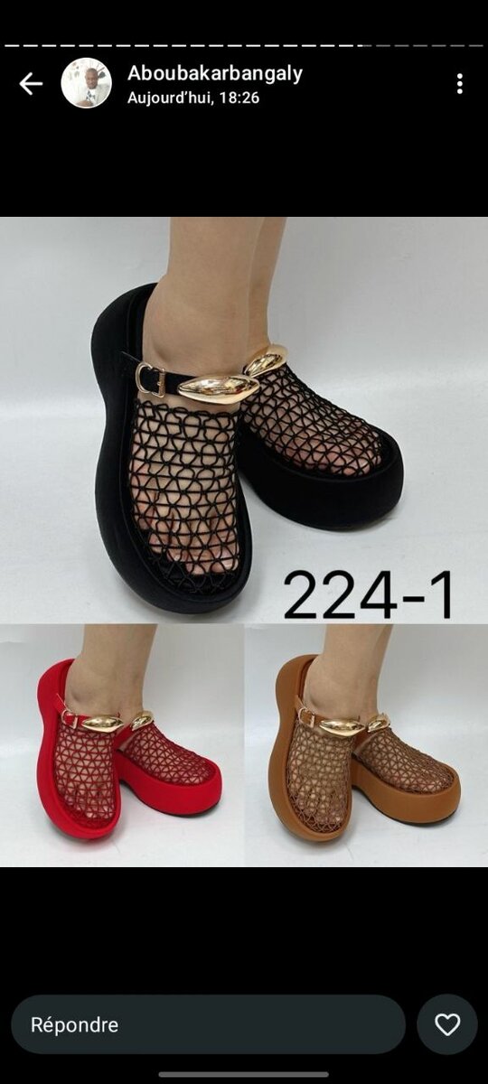 Mules Femme Confortable et Élégante