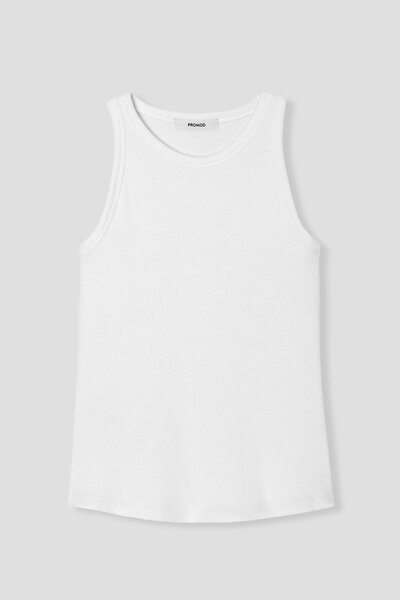 Débardeur blanc femme